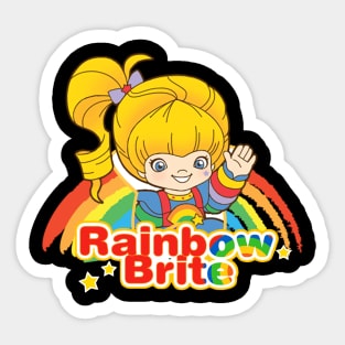 Rainbow Brite Vintage Sticker